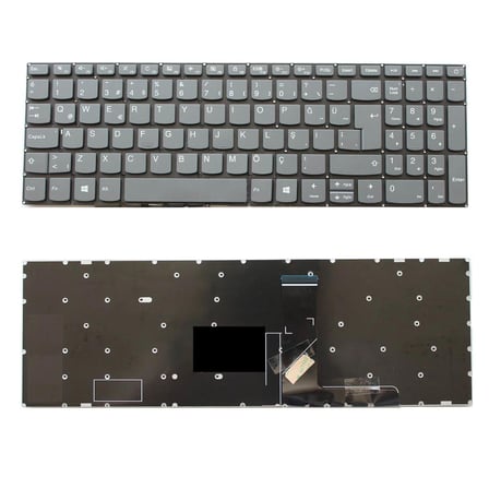 Lenovo 5CB0N98528, 5CB0N98866 Klavye Tuş Takımı Türkçe Q Gri