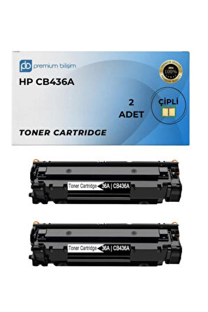 Laserjet M1522n MFP M1523nf MFP M1120 MFP P1505 P150n Muadil Toner 2 Adet - CB436A