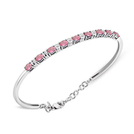 2.10 Pırlantalı Oval Turmalin Bilezik