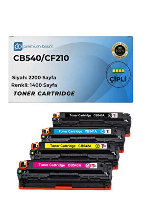 LaserJet Pro 200 color M251n M276nw CM1312NFI CP1518NI, Pro CP1525N CP1525NW CM1415FN CP1525 Muadil