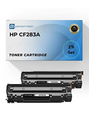 83A CF283A Muadil Toner - HP Pro MFP M127fw M127fn M125nw M201dw M201n M225dn M225dw M125a 2 Adet