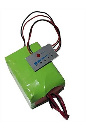 18v 10200mAH Li-ion BMS'li Şarjı Pil Grubu