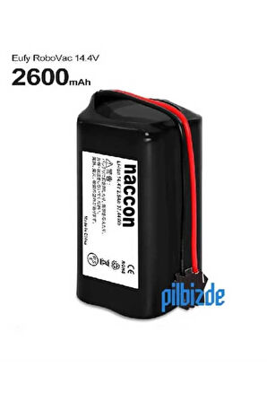 Robostar T10 Robot Süpürge için 14.8v 2600mAH Li-ion Batarya
