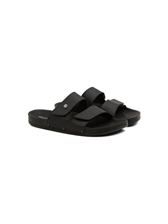 Pierre Cardin  PC-7018-Siyah - Erkek Terlik