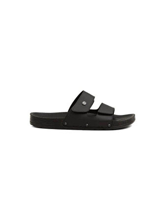 Pierre Cardin  PC-7018-Siyah - Erkek Terlik