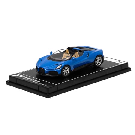 Hyper Car Bugatti Mistral French Racing Blue - League Collection 1/64 Model Araba
