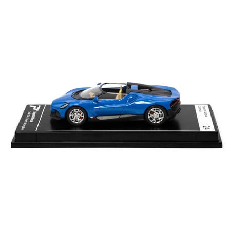 Hyper Car Bugatti Mistral French Racing Blue - League Collection 1/64 Model Araba
