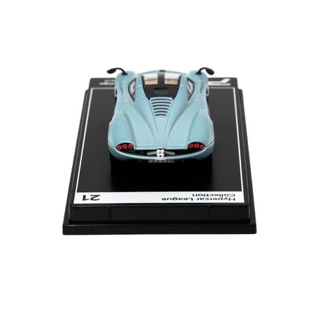 Hyper Car Pagani Huayra - Azzurro Sardegna - League Collection 1/64 Model Araba