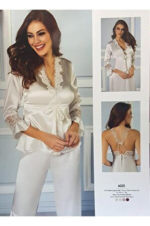 6'lı Uzun Gecelik Sabahlık Set 6025