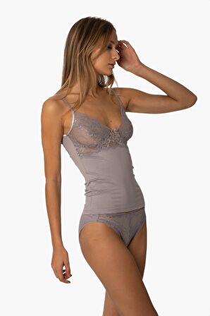 Dantelli Penye Atlet Külot Set  - 315