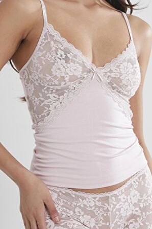 Dantelli Penye Atlet Külot / Kaşkorse Set - 361