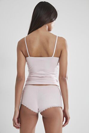 Dantelli Penye Atlet Külot / Kaşkorse Set - 361