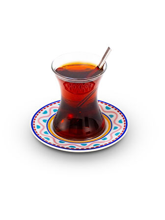 Solfest Porselen Çay Tabağı (Altılı Set)
