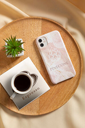 Kahve Taş Bardak Altlığı Masaüstü Koruyucu Altlık 4 Parça Set 10x10cm Stone Coasters