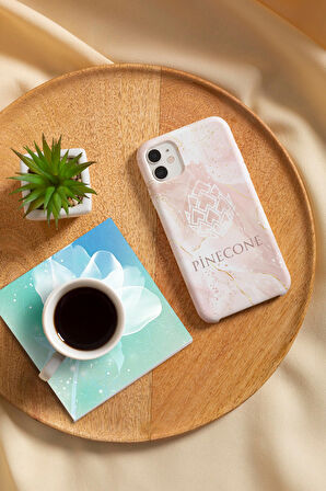 Kelebeğin Rüyası Taş Bardak Altlığı Masaüstü Koruyucu Altlık 4 Parça Set 10x10cm Stone Coasters