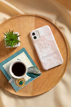 Tavus Kuşu Taş Bardak Altlığı Masaüstü Koruyucu Altlık 4 Parça Set 10x10cm Stone Coasters