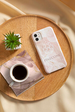 Yaprak, Soyut Sanat Taş Bardak Altlığı Masaüstü Koruyucu Altlık 4 Parça Set 10x10cm Stone Coasters