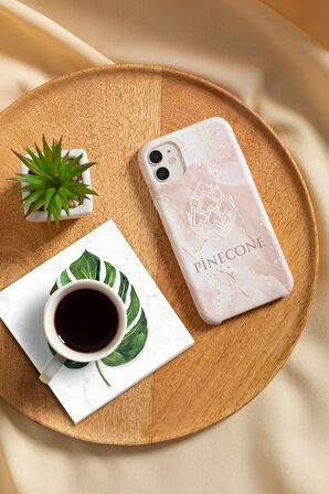 Yaprak, Desen Taş Bardak Altlığı Masaüstü Koruyucu Altlık 4 Parça Set 10x10cm Stone Coasters