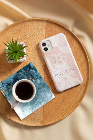 Minimalist, Soyut Sanat Taş Bardak Altlığı Masaüstü Koruyucu Altlık 4 Parça Set 10x10cm Stone Coasters