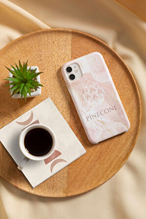 Bohem, Minimalist Soyut, Lotus Çiçeği Taş Bardak Altlığı Masaüstü Koruyucu Altlık 4 Parça Set 10x10cm Stone Coasters