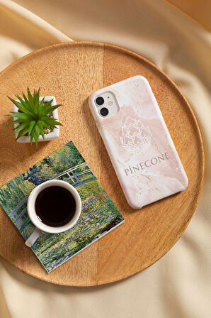 Claude Monet Sonbahar, Gül Çiçekli Kemer, Kırda Öğle Yemeği, Nilüfer Gölü Taş Bardak Altlığı Masaüstü Koruyucu Altlık 4 Parça Set 10x10cm Stone Coasters