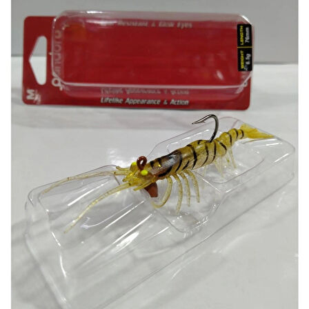 Pandora Caridina 76 mm 6,5 gr Silikon Karides – E027 