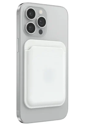 iPhone 15 Pro Max Pocka Magsafe Cüzdan Cool Porcelain