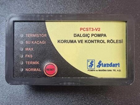 PCST3-V2 Dalgıç Pompa Koruma Ve Kontrol Rölesi