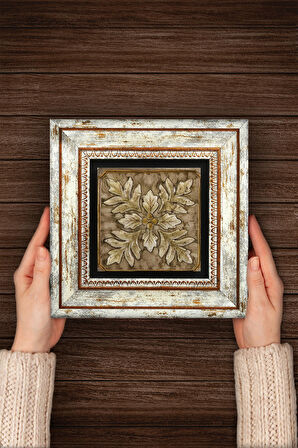 Desen Taş Duvar Tablosu Çerçeveli Duvar Dekoru Wall Art