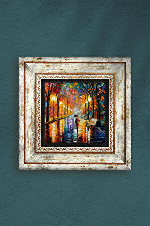 Fenerler Tablosu Taş Duvar Tablosu Çerçeveli Duvar Dekoru Wall Art