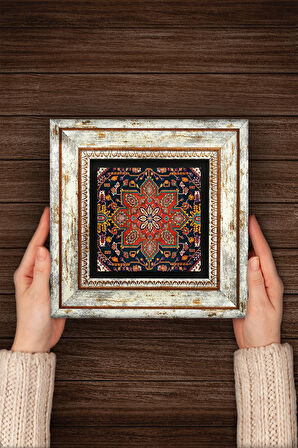 Desen Taş Duvar Tablosu Çerçeveli Duvar Dekoru Wall Art
