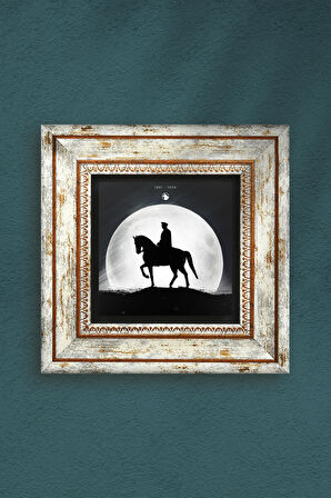 Atatürk Taş Duvar Tablosu Çerçeveli Duvar Dekoru Wall Art