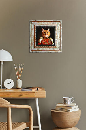 Patili Ekselanslar Taş Duvar Tablosu Çerçeveli Duvar Dekoru Wall Art