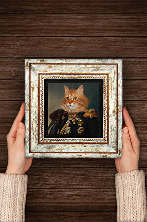 Patili Ekselanslar Taş Duvar Tablosu Çerçeveli Duvar Dekoru Wall Art