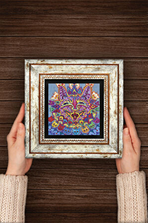 Louis Wain Kediler Taş Duvar Tablosu Çerçeveli Duvar Dekoru Wall Art