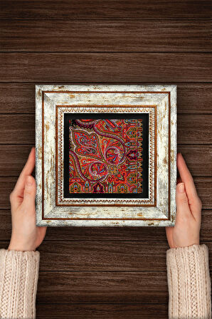 Desen Taş Duvar Tablosu Çerçeveli Duvar Dekoru Wall Art