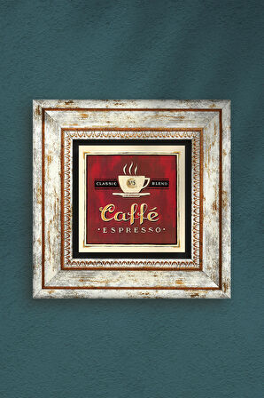 Kahve Taş Duvar Tablosu Çerçeveli Duvar Dekoru Wall Art