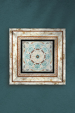 Desen Taş Duvar Tablosu Çerçeveli Duvar Dekoru Wall Art