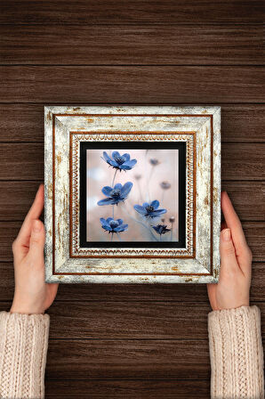 Kelebeğin Rüyası Taş Duvar Tablosu Çerçeveli Duvar Dekoru Wall Art