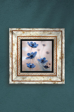 Kelebeğin Rüyası Taş Duvar Tablosu Çerçeveli Duvar Dekoru Wall Art