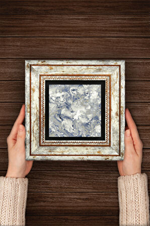 Desen Taş Duvar Tablosu Çerçeveli Duvar Dekoru Wall Art