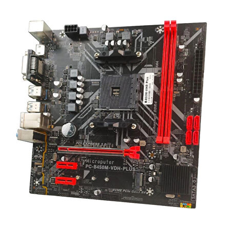 Pcwinmax B450M-VDH-PLUS Ddr4 Am4 Matx M.2 Anakart