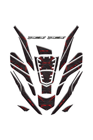Pcx 2021 Tank Pad Set 005