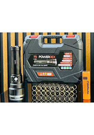 Powerdex Pd-13000 Profesyonel Büyük Avcı Feneri 55w 5500 Lümen