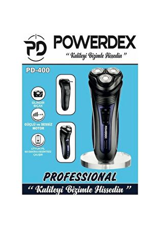 Powerdex PD-400 Silindir Başlıklı Tıraş Makinesi