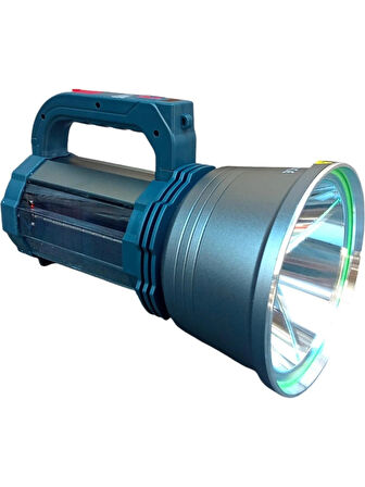 Powerdex PD-6800 30W 3000 Lümen Yüksek Güçlü Güneş Enerjili Projektör El Feneri