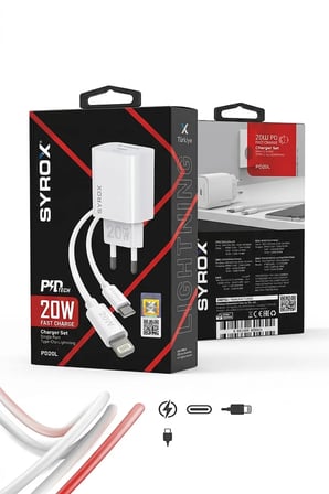 Iphone Şarj Hızlı 20w Pd Type-c Lightning Şarj Cihazı Pd20l