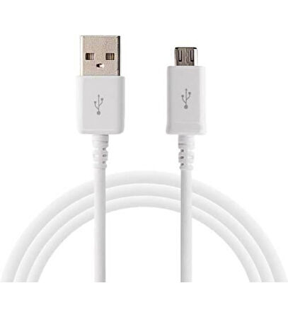 PDAteknoloji Micro USB Data ve Şarj Kablosu 4 Adet 1,5 M Beyaz