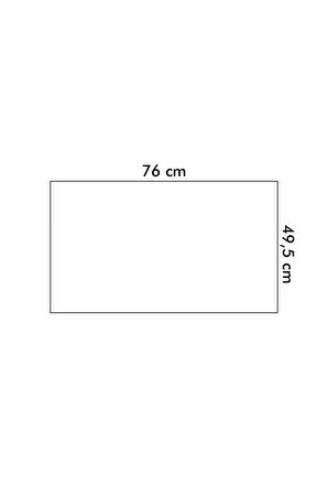 Pratik Dekor 76X49,5 cm Cam Ocak Arkası Koruyucu | Zeytin Temalı