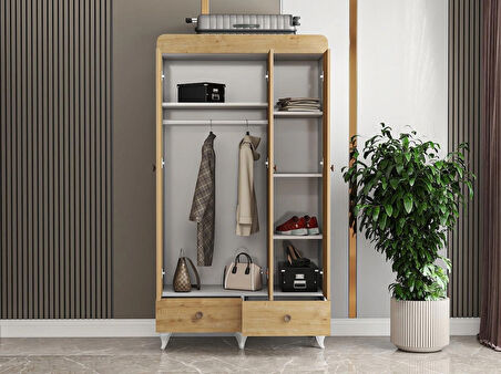 PATİKO PDLP 202 MEŞE 3 KAPAKLI AYNALI PERA DOLAP